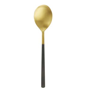 Koffielepel goud 18/0 15.4 Aroma Or Pvd Noir Pro.mundi