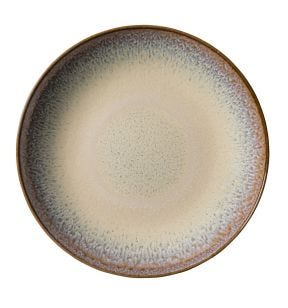 Assiette coupe creuse rond beige porcelaine Ø 26 cm Savanna Accolade