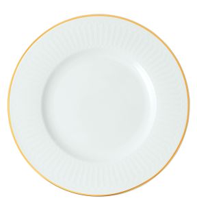 Assiette plate rond blanc porcelaine bone china Ø 22,5 cm Chateau Septfontaines Villeroy & Boch