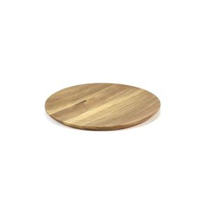 Assiette rond brun acacia Ø 26 cm Dune Serax
