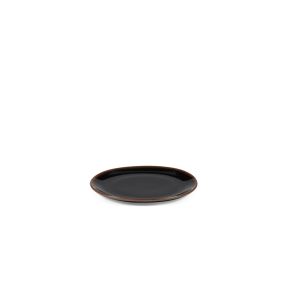 Vlakke snijplaat ovaal Brown geglazuurd aardewerk x16 Out Of Lines Serax