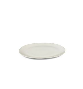 Vlakke snijplaat ovaal Off White geglazuurd aardewerk x24.5 Out Of Lines Serax