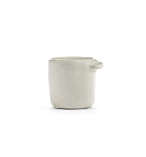 Koffiemok ovaal Off White geglazuurd aardewerk 12 cl 7.1 Out Of Lines Serax