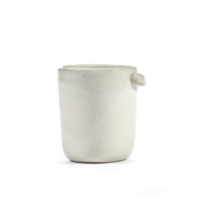 Mok ovaal Off White geglazuurd aardewerk 25 cl 8.8 Out Of Lines Serax