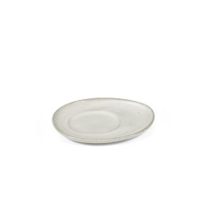 Espressoschotel ovaal Off White geglazuurd aardewerk 12 Out Of Lines Serax