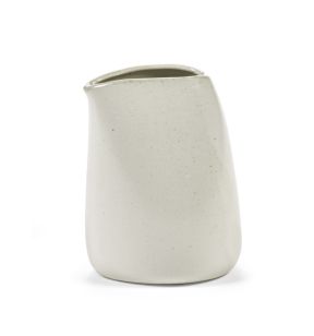 Crémier/saucière ovale Off White grès émaillé 9,6 cm Out Of Lines Serax