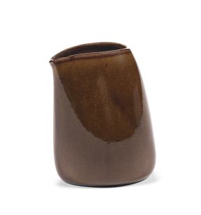 Crémier/saucière ovale ocre grès émaillé 9,6 cm Out Of Lines Serax