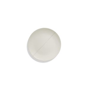 Assiette coupe plate rond Salt porcelaine Ø 23 cm Zuma Serax