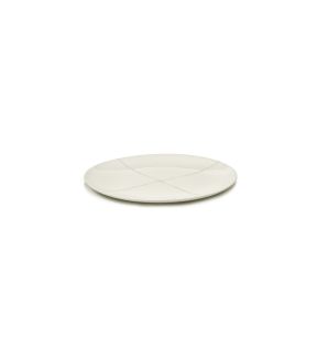 Assiette coupe plate rond Salt porcelaine Ø 28 cm Zuma Serax
