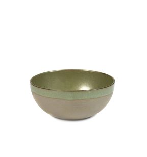 Bol rond vert grès émaillé Ø 15 cm Surface Serax