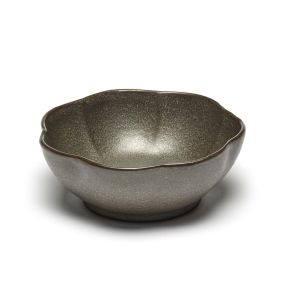Bol rond vert grès émaillé Ø 13 cm Inku Serax