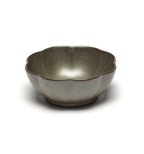 Bol rond vert grès émaillé Ø 15 cm Inku Serax