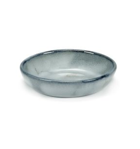 Bol rond bleu grès émaillé Ø 8,5 cm Pure Blue Serax