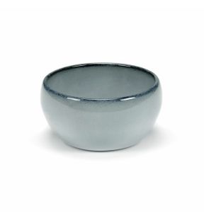 Bol rond bleu grès émaillé Ø 9 cm Pure Blue Serax