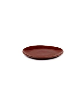 Assiette coupe plate rond Venetian red grès émaillé 30,5x30,5 cm La Mère Serax