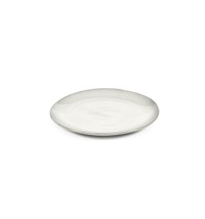 Assiette coupe plate rond écru grès émaillé 27x27 cm La Mère Serax