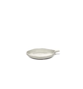 Assiette coupe creuse rond écru grès émaillé 20x17 cm La Mère Serax