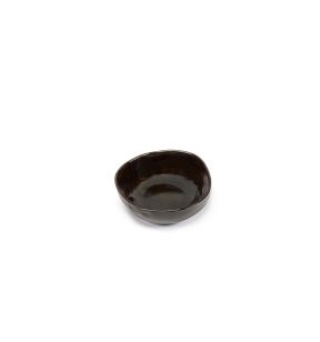 Bol rond ébène grès émaillé 16,5 cm La Mère Serax