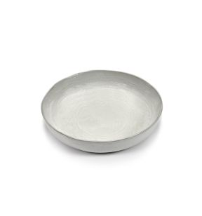 Bol de présentation rond écru grès émaillé 31,5x31,5 cm La Mère Serax