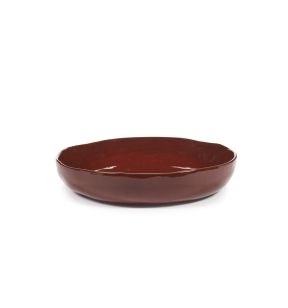 Bol de présentation rond Venetian red grès émaillé 31,5x31,5 cm La Mère Serax