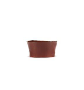 Bol de présentation rond Venetian red grès émaillé 18x18 cm La Mère Serax