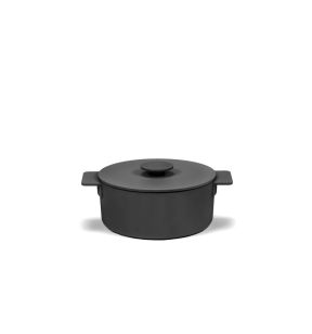 Cocotte fonte d'acier Sans revêtement Avec couvercle Ø 20 cm 11 cm 200 cl Surface Serax