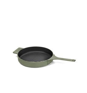 Poêle rond vert fonte d'acier Ø 26 cm 4,2 cm Surface Serax