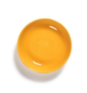 Plat rond sunny yellow grès émaillé Ø 11,5 cm Feast By Ottolenghi Serax