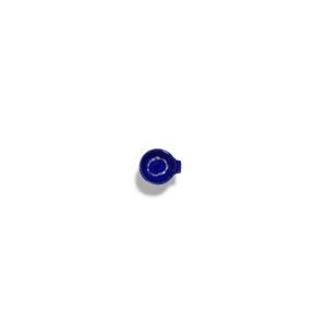 Assiette à tapas rond lapis lazuli swirl - stripes blancs grès émaillé Ø 7,5 cm Feast By Ottolenghi Serax