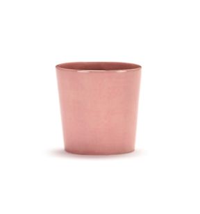 Theekop rond delicious pink geglazuurd aardewerk 33 cl Ø 8.5 Feast By Ottolenghi Serax