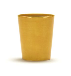 Theekop rond sunny yellow geglazuurd aardewerk 33 cl Ø 8.5 Feast By Ottolenghi Serax