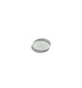 Vlakke snijplaat rond groen bone china Ø 10 Nido Serax