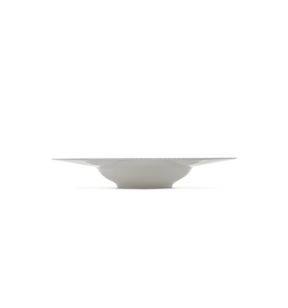 Extra holle plaat rond wit bone china Ø 28 Nido Serax