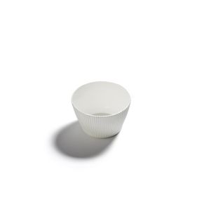 Bol conique blanc porcelaine bone china Ø 12 cm Nido Serax