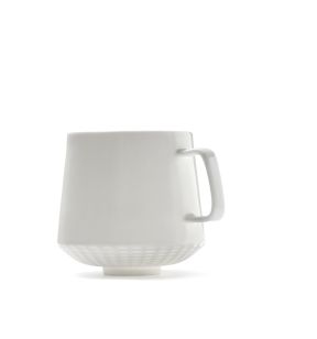 Tasse à café lungo rond blanc porcelaine bone china Ø 7 cm Nido Serax