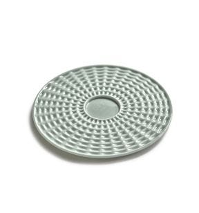 Sous tasse à café rond vert porcelaine bone china Ø 11,5 cm Nido Serax