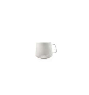 Tasse à café rond blanc porcelaine bone china Ø 8,4 cm Nido Serax