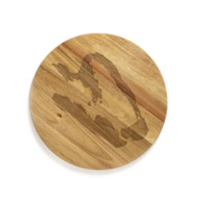 Plateau de présentation rond marron acacia Ø 35 cm Feast By Ottolenghi Serax