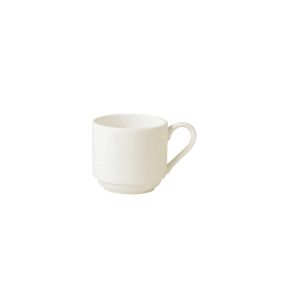 Tasse à expresso rond ivoire porcelaine vitrifiée 9 cl Ø 6 cm Rondo Rak