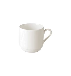Tasse à déjeuner rond ivoire porcelaine vitrifiée Banquet Rak