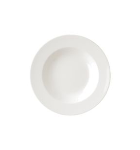 Assiette creuse rond ivoire porcelaine vitrifiée Ø 26 cm Banquet Rak