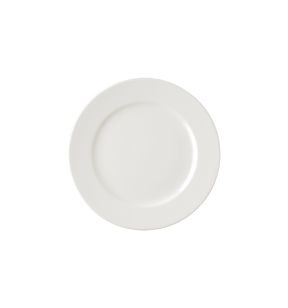 Assiette plate rond ivoire porcelaine vitrifiée Ø 24 cm Banquet Rak