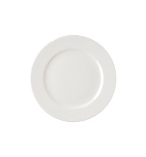 Assiette plate rond ivoire porcelaine vitrifiée Ø 27 cm Banquet Rak