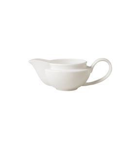 Saucière ovale ivoire porcelaine vitrifiée Ø 8,6 cm Banquet Rak