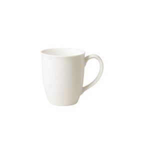Mug rond ivoire porcelaine vitrifiée Banquet Rak