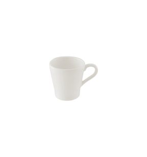 Tasse à expresso rond ivoire porcelaine vitrifiée 7 cl Ø 6 cm Banquet Rak