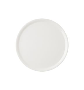 Assiette à pizza rond ivoire porcelaine vitrifiée Ø 31,5 cm Banquet Rak