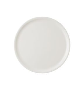 Pizzabord rond ivoorkleurig verglaasd Ø 33 Banquet Rak