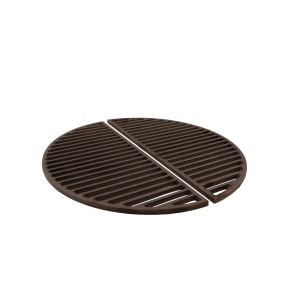Lot de 2 grilles demi-lune pour Kamal XL fonte d'acier Ø 53 cm 2,5 cm Kamal Barbecook