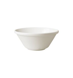 Coupelle rond ivoire porcelaine vitrifiée Banquet Rak